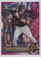 2022 Bowman Chrome Prospects Fuchsia Lava Refractor 16/199 Henry Davis h3a