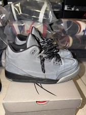 Jordan 3 Retro 5Lab3 Black Sneakers Size 11 No Box Soild Condition