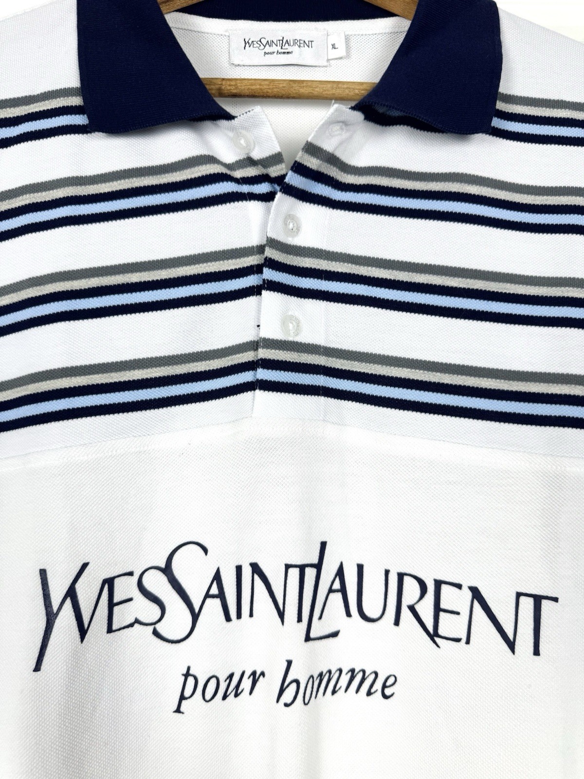 Polo Yves Saint Laurent YSL Pour Homme vintage