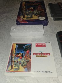 Disney's Chip 'N Dale: Rescue Rangers (Nintendo NES) CIB Complete
