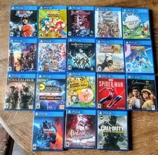 18 PS4 PlayStation 4 Games Lot w/ Ghostbuster...