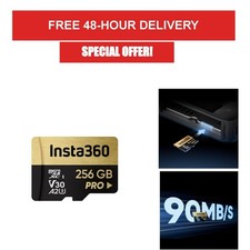 256GB PRO microSDXC Memory Card, V30, A2, UHS-I, 90MB/s Speed