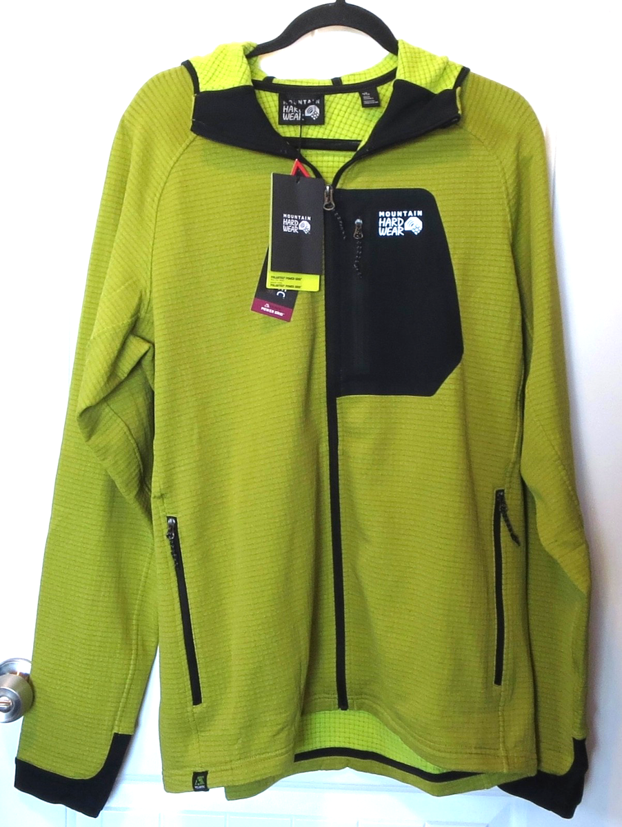 Mountain Hardwear Polartec Power Grid Full Zip Hoody Jacket (XL