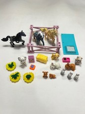 Vintage 90's Kenner LPS Littlest Pet Shop Lot Animals  Accessories 25 Pc Lot
