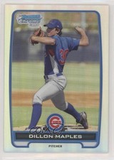 2012 Bowman Chrome Prospects Refractor 484/500 Dillon Maples #BCP75 00q8