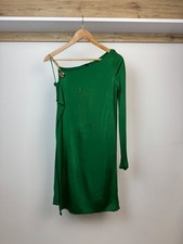 Gucci Vintage By Tom Ford Era One Sleeve Green Dress Size S Luxury Knee Lenght