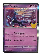 Xerneas 076/128 30C 30th Celebration Rare Holo Pokemon Card NM