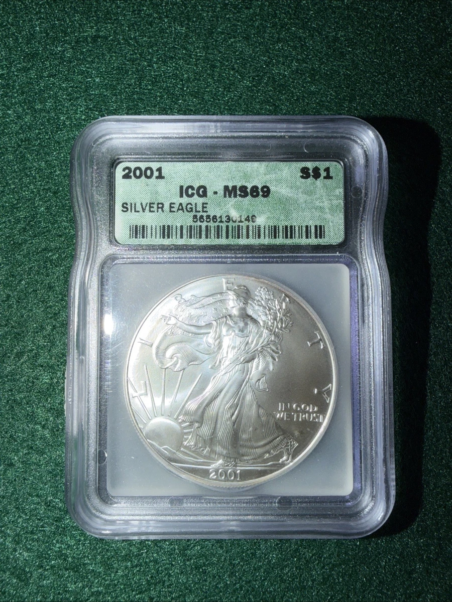 American Eagle 2001 Silver Bullion Coins for sale | eBay