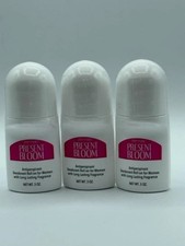 Zermat Present Bloom Deodorant Roll-On For Women 3.0 oz 3 Pcs