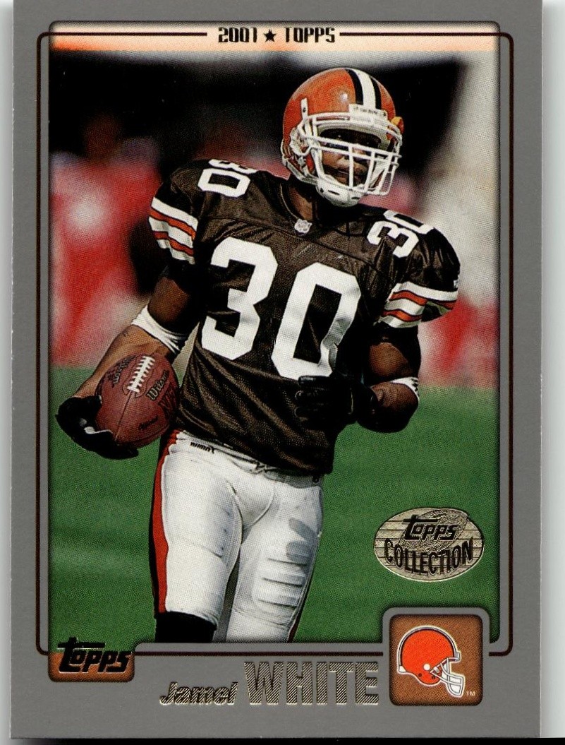Jamel White 2001 Topps Football Cleveland Browns