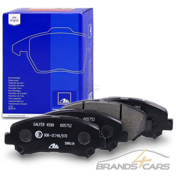 ATE BelÄGe BremsbelÄGe Satz Vorne FÜR Nissan Qashqai X-TRAIL T31-image
