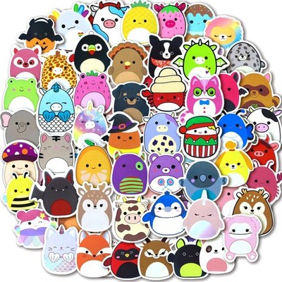 Aufkleber Kinder, 100 Stück Kawaii Tiere, Vinyl, , Scrapbook, Laptop