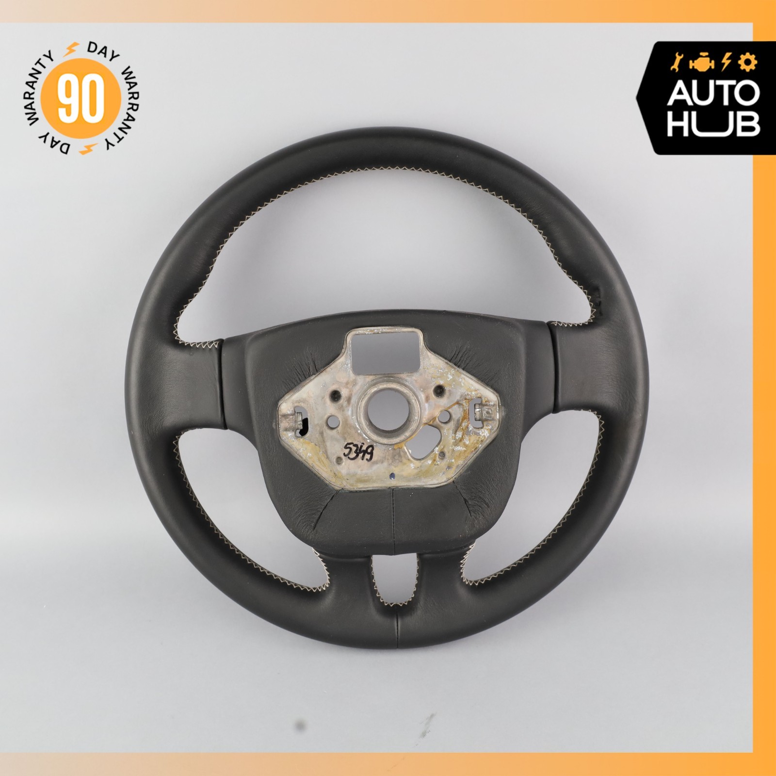 08-18 Bentley Continental GT GTC Flying Spur Driver Steering Wheel Leather OEM