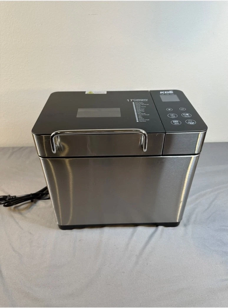 KBS Bread Maker MBF-010 Stainless Steel, 2 lb 17-in-1 Programmable XL
Opens in a new window or tab