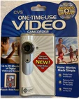 Vintage CVS One-Time-Use Digital Video Camcorder White/Silver 4"