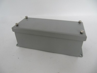 (NEW) Ralston Type 12 Carbon 8x3.25x2.75'' Dust Proof JIC Wiring  Box IB35-3-BC *