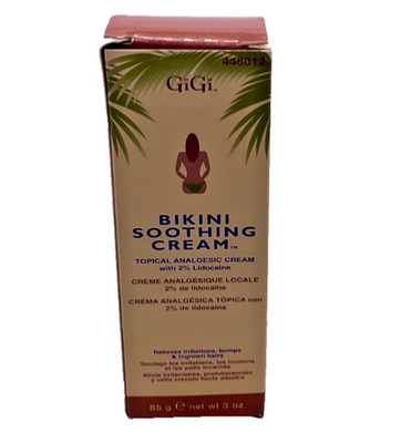 RARE Gigi Bikini Soothing Cream Topical Analgesic Cream / 3 oz