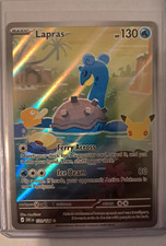 Carta Pokémon TCG Lapras 131/128 30° Anniversario Holo Full Art