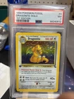 1999 Dragonite Fossil Holo 1st Edition PSA 7 Pokémon TCG