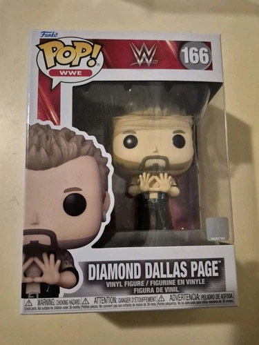 WWE Diamond Dallas Page Funko POP #166 With Protector Case