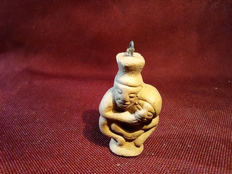 Rare Collectable Netsuke Trade Peruvian Inca Aztec Mayan Amulet Pendant