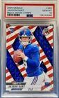 Jaxson Dart Rookie Card #362 2025 Mosaic Red & White Stripe PSA 10 RC Giants 📈