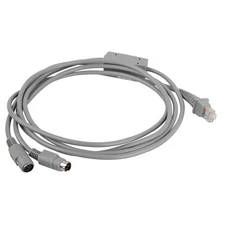 DATALOGIC CAB-321 PS2 PS/2 KBW LAN CABLE EMULATION KEYBOARD BARCODE READER