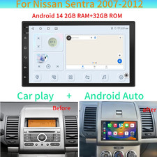 For Nissan Sentra 2007-2012 Car Radio Android Navi Player Multimedia Gps Carplay