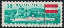 Hungary Ferenc Deak Paddle-steamer Schonbuchel Castle Austrian Flag 1967 MNH