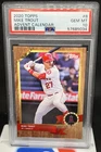 2020 Topps Advent Calendar MIKE TROUT #8 PR /1999 Angels PSA 10 Gem