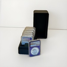 1oz Silver - Storage - (Holds 10) - 1oz Bars or Rounds In Slabs 12.99 per troy oz