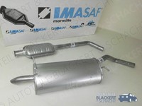 Imasaf Auspuffset Ab Kat für Renault Megane + Scenic 1.9 Dci 1999-2003 | Msd+Esd
