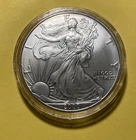 2000 American Silver Eagle 1 Troy Oz. .999 Fine One Dollar Coin Unc.