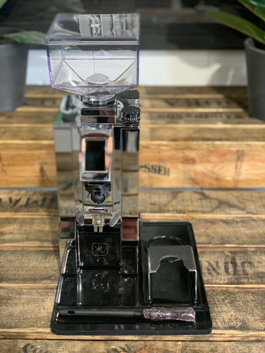 EUREKA XL 65E BRAND NEW CHROME ESPRESSO COFFEE GRINDER HOME OFFICE BARISTA CAFE - Picture 9 of 12