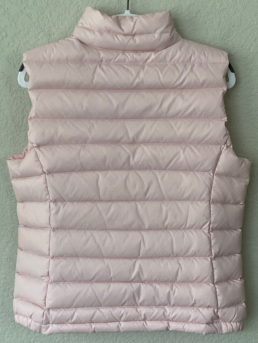 POLO RALPH LAUREN Down Puffer Snap Front Vest Pink Youth Girls Size M 8-10 - Picture 2 of 12