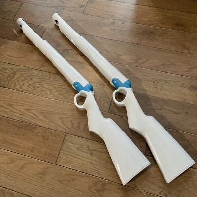 NEUF NEW accessoires 2 fusil de chasse blanc nintendo WII WII U pour tout jeux