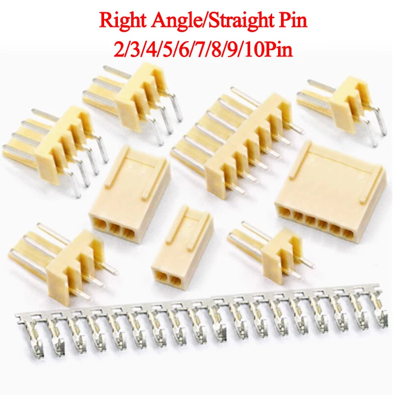 KF2510 2,54mm Stecker+Buchse+Klemmen 2-12p Stecker B2W (Molex KK5051/KK254Style) - Bild 1 von 4