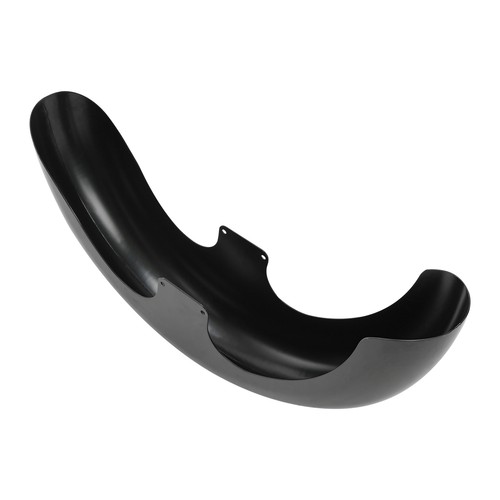 Black 23" Wrap Front Fender Fit For Harley Touring Street Road Glide King 14-Up - Picture 7 of 8