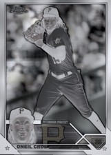 [DIGITAL] Topps Bunt - Oneil Cruz - Topps Chrome 23 S1 -  Black White Base