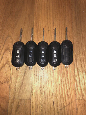 LOT OF 5 FCC ID: 2ADFTTRF198 REMOTE TRANSMITTER KEYLESS ENTRY CAR CUT KEY FOB