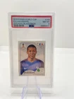 2018 Panini World Cup Kylian Mbappe 209 NM-MT PSA 8 Stickers Black Back PSG