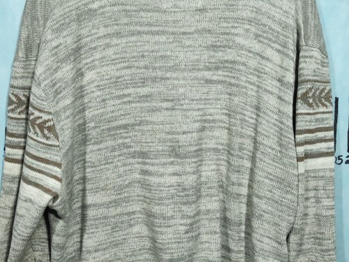 American Rag Gorgeous Thick heavy Mens Button Down Aztec Tribal Cardigan Size XL - Picture 10 of 12