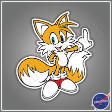 Sonic The Hedgehog Miles Tails Prower Retro Vinyl Decal Sticker Size:3"-12"
