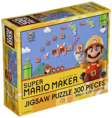 Ensky 300 pieces Jigsaw Puzzle Super Mario Maker 26x38cm  300-1119 Game Art NEW
