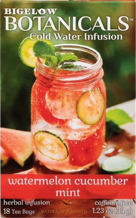 Bigelow Botanicals Watermelon Cucumber Mint Cold Water Infusions - 18 bags