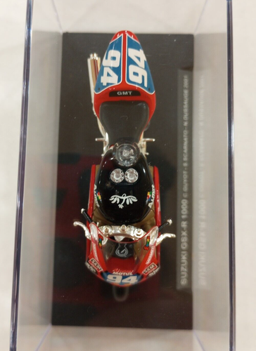 1/24 Suzuki GSX-R 1000 Guyot, Scarnato, Dussauge 2001 Diecast Model Bike - Picture 6 of 6