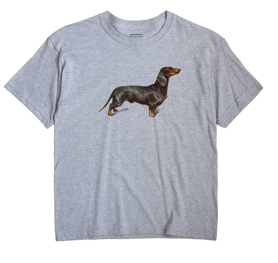 Dachshund Vintage Portrait Dog T Shirt | eBay
