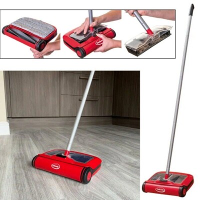Ewbank 310 Manual Sweeper & Duster, Cleaning Hard Floor Surfaces - Easy ...