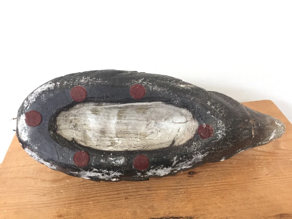 Vtg Fiberglass Resin Brown Duck Decoy Garden Yard Decor Lawn Ornament Statue - Image 3 of 4