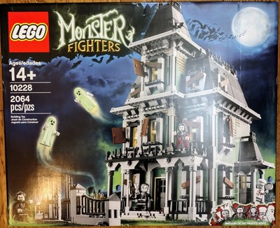 LEGO Monster Fighters HAUNTED HOUSE 10228 Halloween mansion addams family ghost